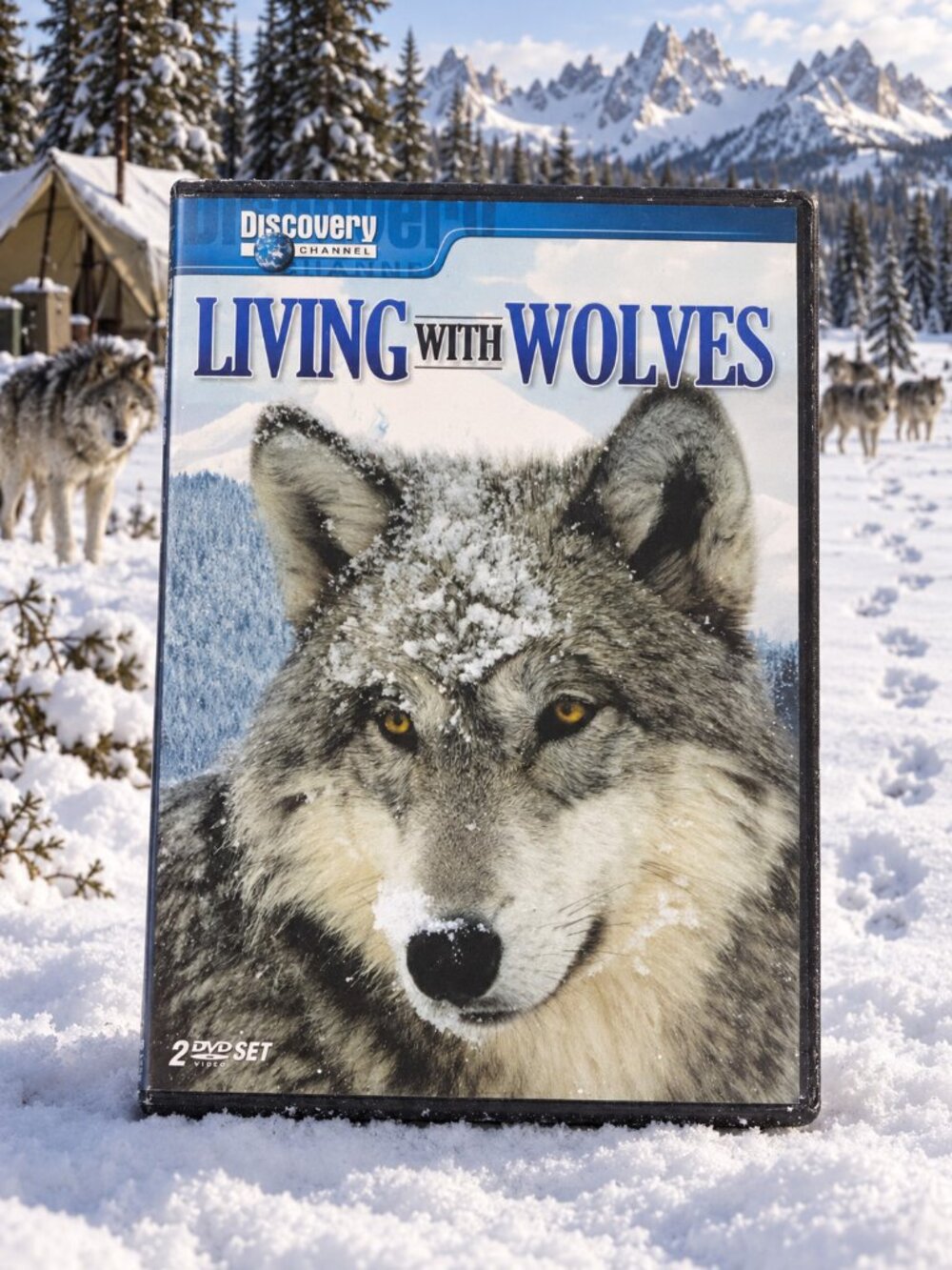 Living With Wolves / Wolves At Our Door (2-DVD Set, Region 1) Very Good!